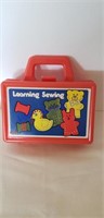 Childs learning sewing  toy