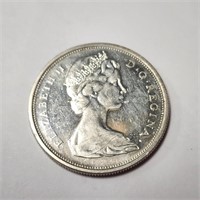 Silver  Canadian 50Cent