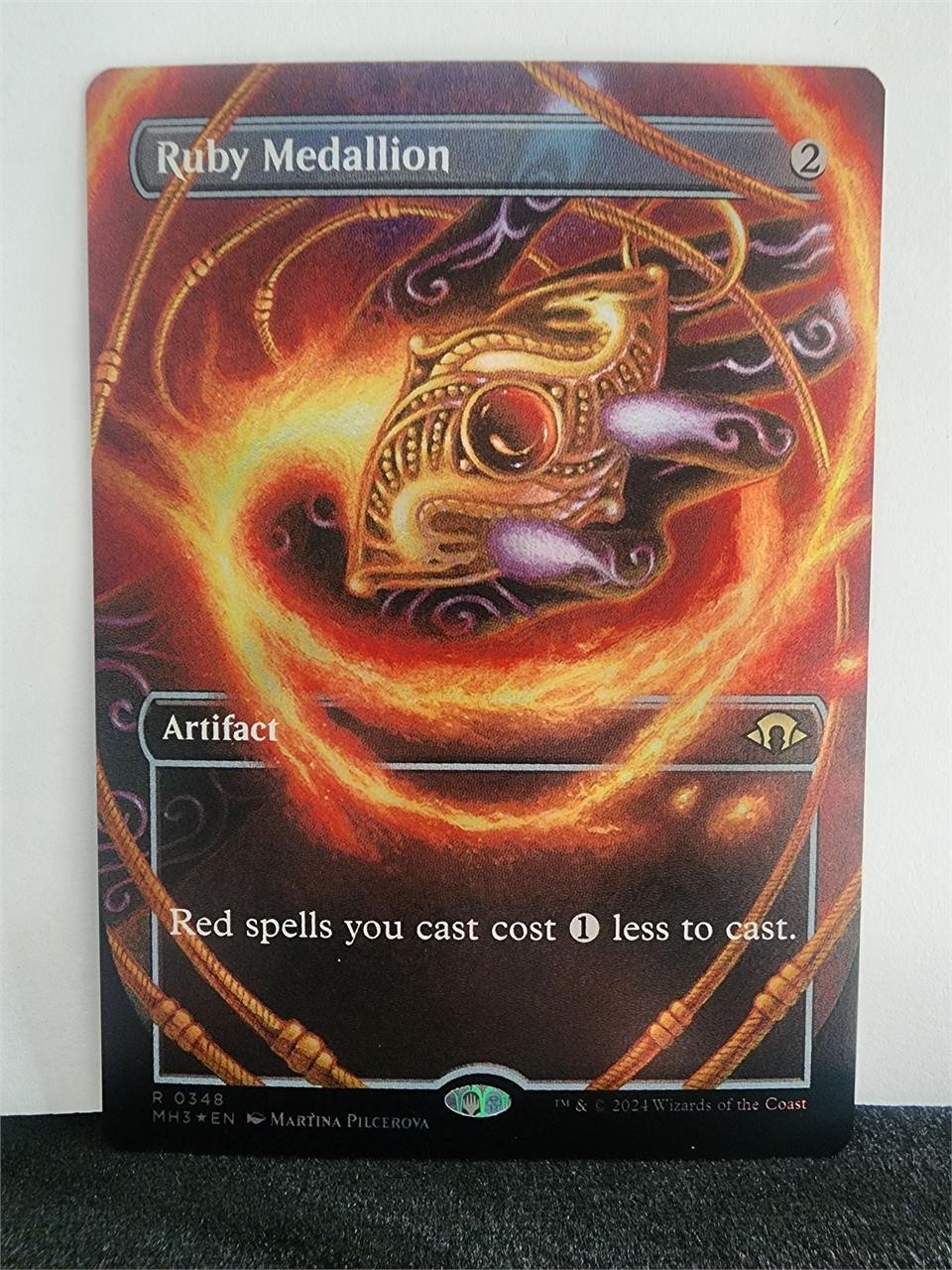 MTG Ruby Medallion Foil