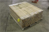 Pallet of Approx (500) 1"x1"x48" Hardwood Stakes