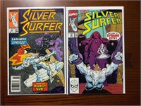 Marvel Comics 2 piece Silver Surfer Vol. 2 29 & 40