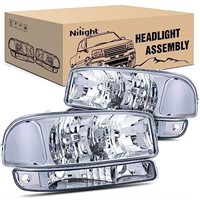 Nilight Headlight Assembly Compatible for 1999 200