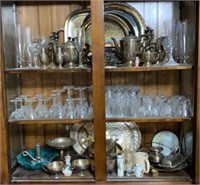 Vintage Silver and Glassware