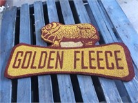 Golden Fleece Door Mat - New