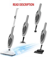 10-in-1 Steam Mop - 11 Accessories for Home