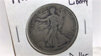 1918D Walking Liberty Half Dollar