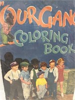 Vintage Coloring Book - Our Gang