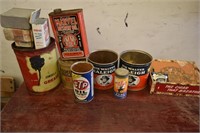 Vintage Tin Containers