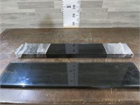 5 GLASS SHELVES 6" X 36 3/4"