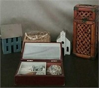 Box Home Decor, Wine Box,Wood Box With Decorative