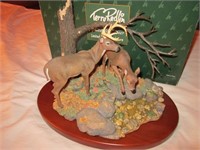 Redlin Whitetail Deer Limited Edition Sculpture