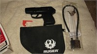 Ruger LCP 380 semi automatic pistol,