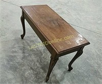 Solid wood flip top piano bench
