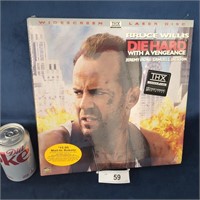 DIE HARD - Bruce Willis laser disc