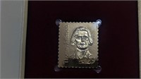 FDOI Gold Replica Stamp - Thomas Jefferson (250th)