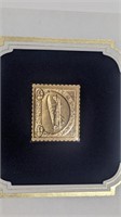 Gold Replica Stamp - Air Mail Issue of 1918