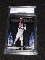 Luka Doncici 2022 Prizm GEM MT 10 Fireworks