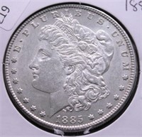 1885 MORGAN DOLLAR  AU