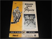 1966 Niagara Falls Flyers Multi Signed Program