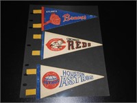 3 Early MLB Mini Pennants