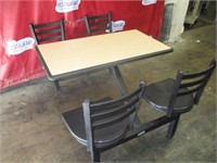 Plymold Table and Chairs (44" x 61" x 30")