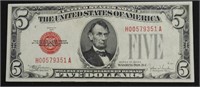 1928 CHOICE BU 5 $ RED SEAL
