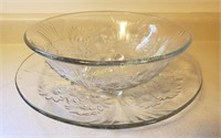 Serving Bowl & Plate