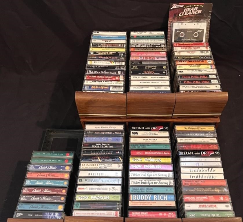 Classic Cassette Tapes! Oldies & Classic Rock!