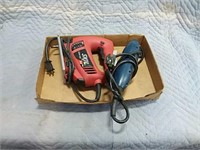 electric skil saw and sander