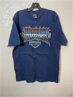 Harley Davidson Reno Blue Dealer Shirt