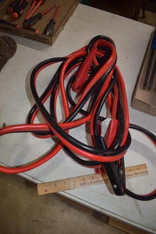 Long Set of Heavy Duty Jumper Cables