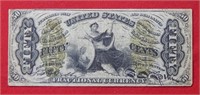 1863 US Fractional Currency 50 Cents 3rd Issue