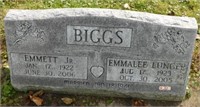 Engraved granite headstone: 37"W x 10"D x 16.5"H