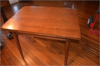 Refractory Draw Leaf Table with Peg Construction