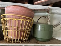 Flower Pots and Egg Baskets