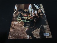 LEW TEMPLE SIGNED 8X10 PHOTO PSYCHO BAS