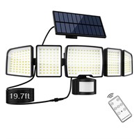 Solar Lights Outdoor, 326 LED 4000LM Upgraded