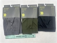 NEW Lot of 3- L Heavy Weight Thermal Pants