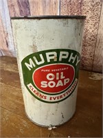 Vintage Murphy Oil Soap Canister