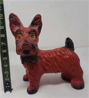 Vintage Chalk ware Scottie Dog (tail's been glued)