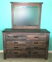 Chest of Drawers & Mirror