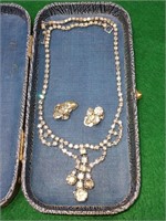 Vintage Necklace & Earring Set