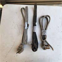 THREE 3-WIRE DRYER CORDS