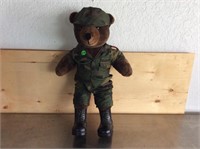 Military teddy bear