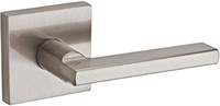 (U) Weiser Halifax Satin Nickel Door Handle, Rever