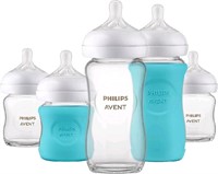 New Philips AVENT Glass Natural Bottle with Natura