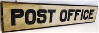 Painted Wood POST OFFICE Kingsley PA Sign 45"
