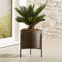 Crate&Barrel Dundee Planter w/Stand - NEW
