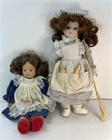 (2) COLLECTOR DOLLS