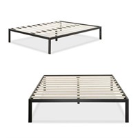 Zinus Mia Metal Platform Bed Frame / Wood Slat